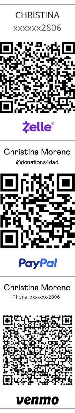 Donation QR Codes